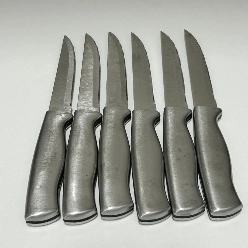 Set of 6 Steak Knives – Open Package, Unused - Picture 2 of 3